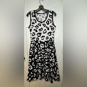LuLaRoe Nikki Dress Size M leopard/anima print